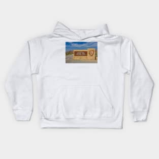 Entrance to Joshua Tree National Park Kids Hoodie